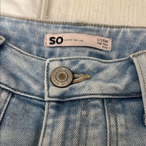 SO Women's Denim High Rise Jeans